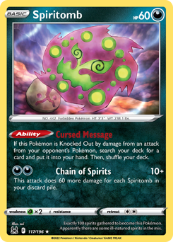 Spiritomb — Lost Origin