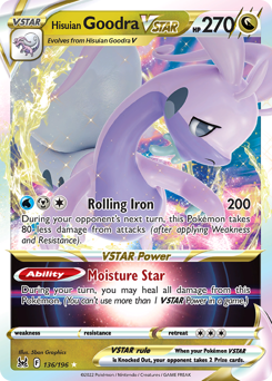 Hisuian Goodra VSTAR — Lost Origin