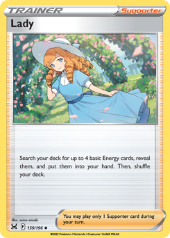 Lady — Lost Origin