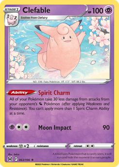 Clefable — Lost Origin