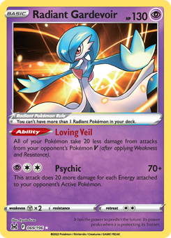 Radiant Gardevoir — Lost Origin
