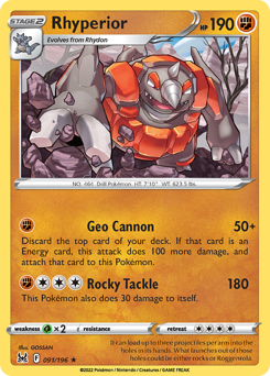 Rhyperior — Lost Origin