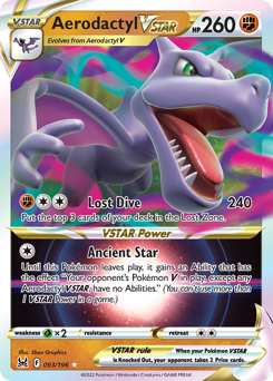 Aerodactyl VSTAR — Lost Origin