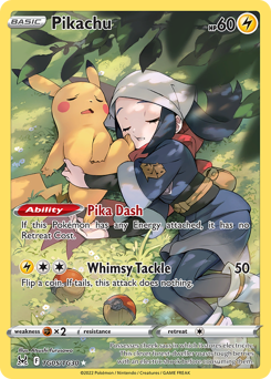 Pikachu — Lost Origin Trainer Gallery