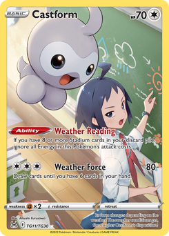 Castform — Lost Origin Trainer Gallery