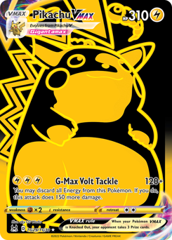 Pikachu VMAX — Lost Origin Trainer Gallery