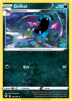 Golbat — Silver Tempest
