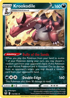 Krookodile — Silver Tempest