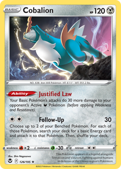 Cobalion — Silver Tempest