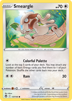 Smeargle — Silver Tempest