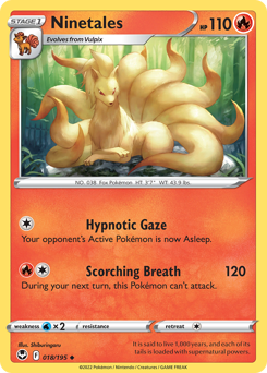 Ninetales — Silver Tempest
