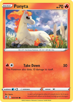 Ponyta — Silver Tempest