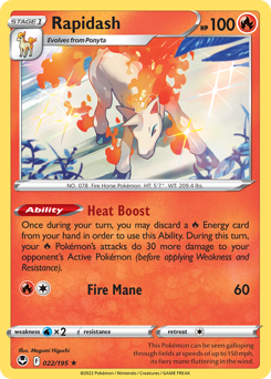 Rapidash — Silver Tempest