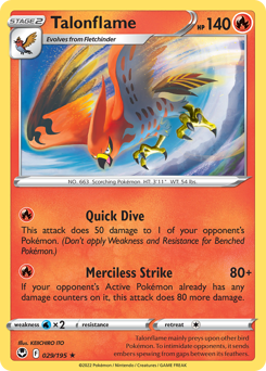 Talonflame — Silver Tempest