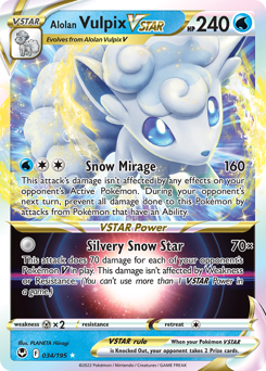 Alolan Vulpix VSTAR — Silver Tempest