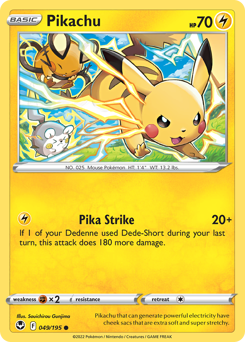 Pikachu — Silver Tempest