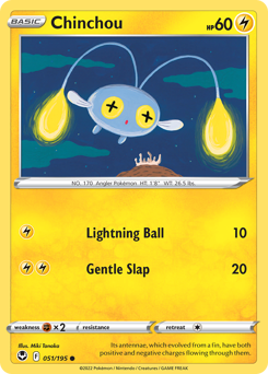 Chinchou — Silver Tempest