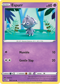 Espurr — Silver Tempest