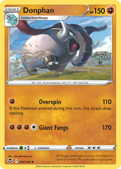 Donphan — Silver Tempest