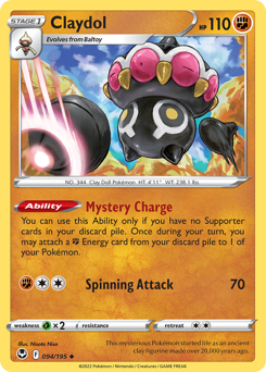 Claydol — Silver Tempest