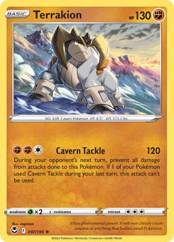 Terrakion — Silver Tempest