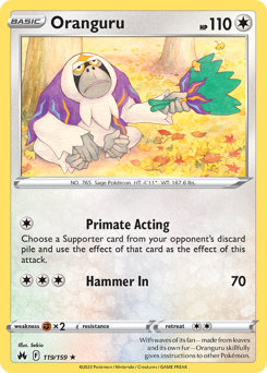 Oranguru — Crown Zenith