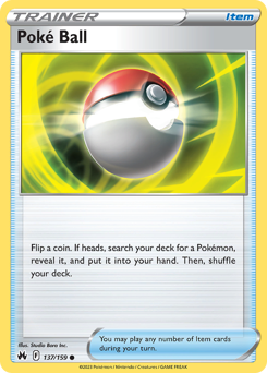 Poké Ball — Crown Zenith