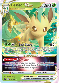 Leafeon VSTAR — Crown Zenith