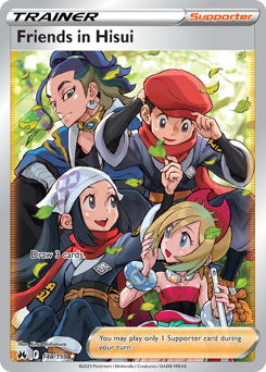 Friends in Hisui — Crown Zenith