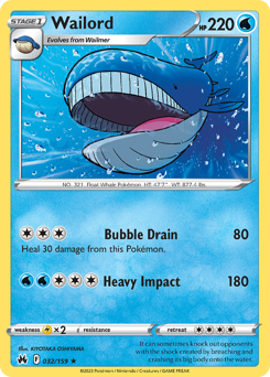 Wailord — Crown Zenith