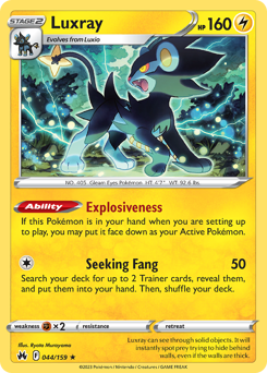 Luxray — Crown Zenith