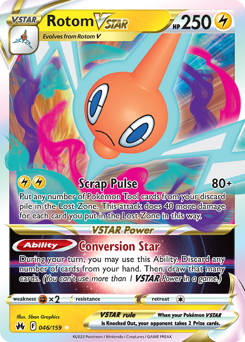 Rotom VSTAR — Crown Zenith