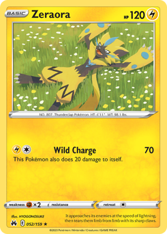 Zeraora — Crown Zenith
