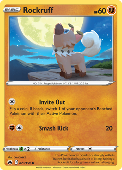 Rockruff — Crown Zenith