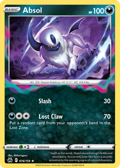 Absol — Crown Zenith