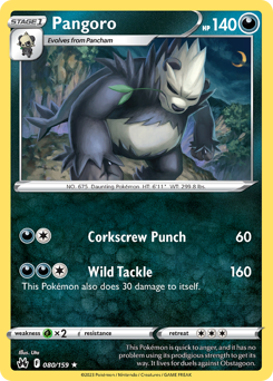 Pangoro — Crown Zenith