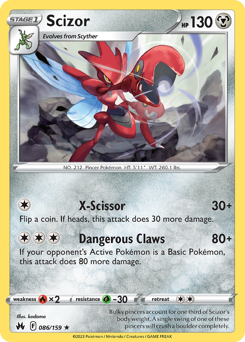 Scizor — Crown Zenith