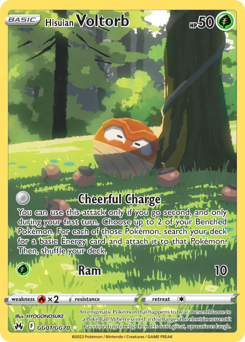 Hisuian Voltorb — Crown Zenith Galarian Gallery