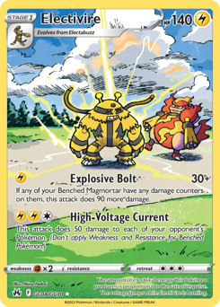Electivire — Crown Zenith Galarian Gallery