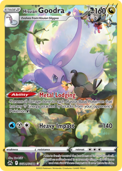 Hisuian Goodra — Crown Zenith Galarian Gallery