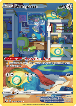 Dunsparce — Crown Zenith Galarian Gallery