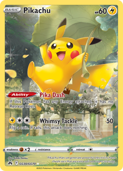 Pikachu — Crown Zenith Galarian Gallery