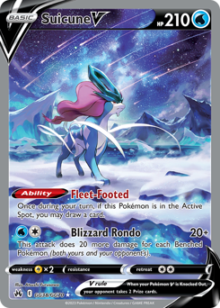 Suicune V — Crown Zenith Galarian Gallery