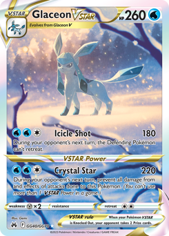 Glaceon VSTAR — Crown Zenith Galarian Gallery