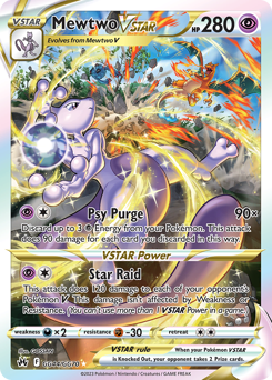 Mewtwo VSTAR — Crown Zenith Galarian Gallery