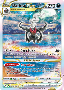 Darkrai VSTAR — Crown Zenith Galarian Gallery
