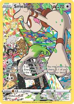 Smeargle — Silver Tempest Trainer Gallery