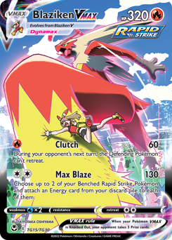 Blaziken VMAX — Silver Tempest Trainer Gallery