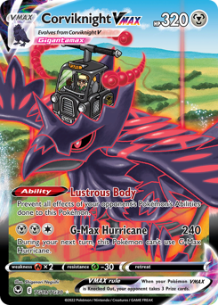 Corviknight VMAX — Silver Tempest Trainer Gallery