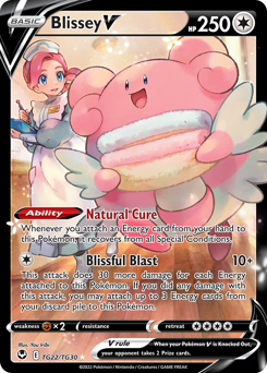 Blissey V — Silver Tempest Trainer Gallery